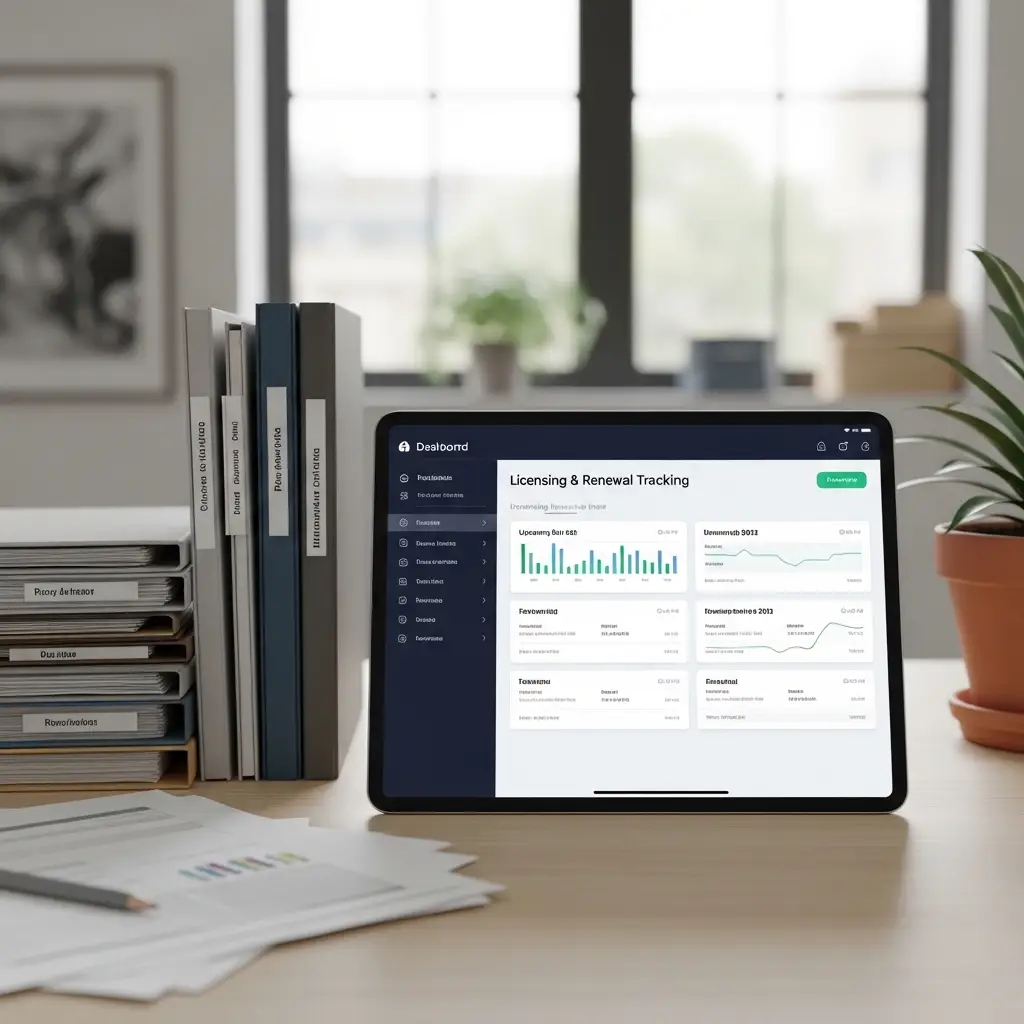 Licensing & Renewal Tracking